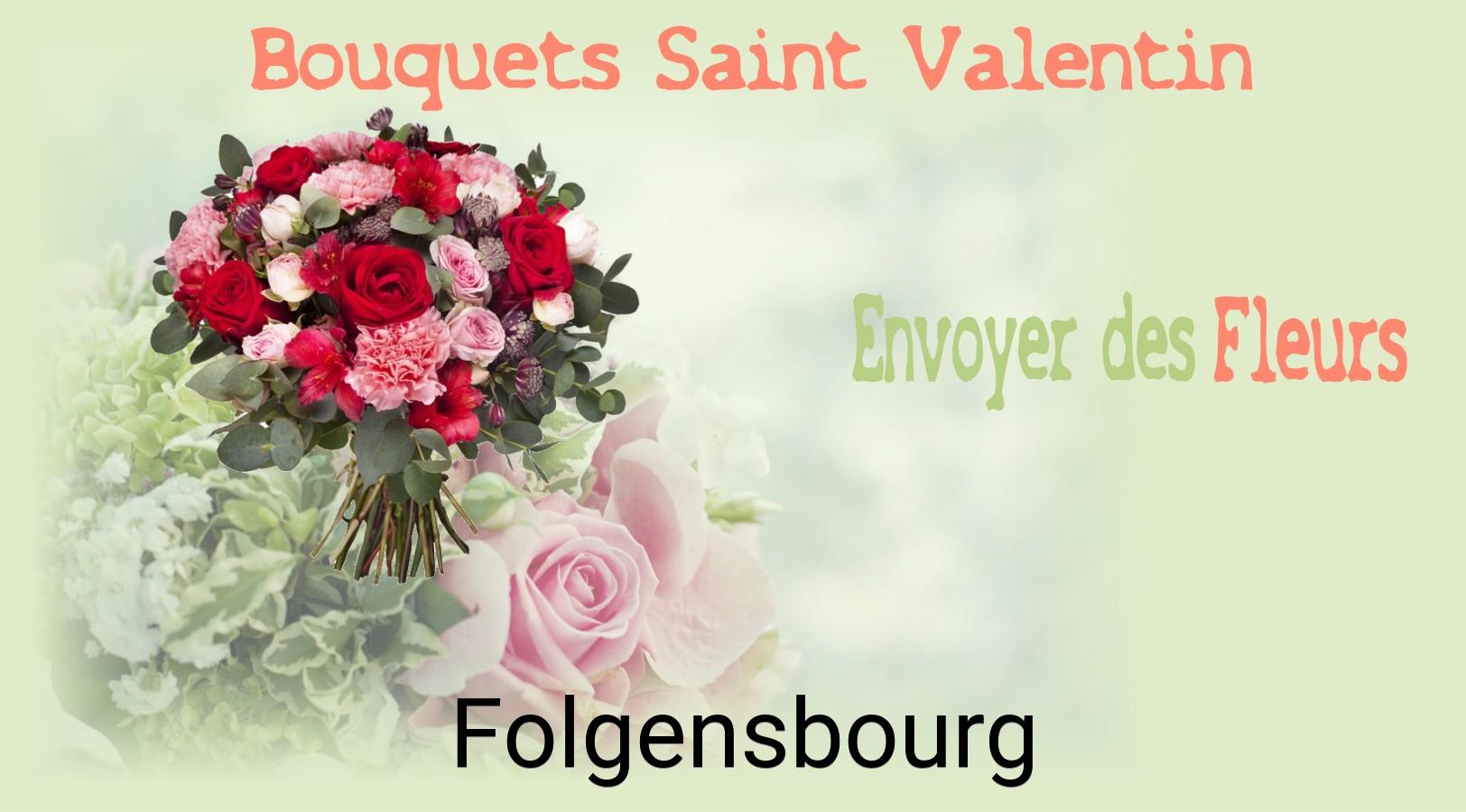 Roses de Saint-Valentin livrées à Folgensbourg